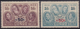 Congo    .   OBP   .   192/193      .   *   .    Ongebruikt Met Gom  .   /  .  Neuf Avec Gomme - Nuevos