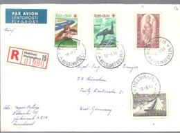 LETTER 1966 REGISTERED   HELSINKI - Covers & Documents