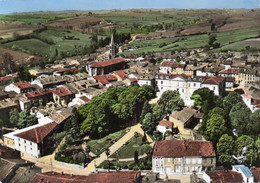 CPSM -   LEZAT - Sur - LEZE  (09)   Vue Générale - Lezat Sur Leze