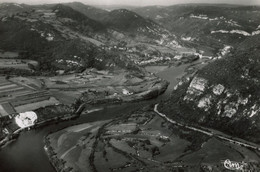 THOIRETTE LA VALLEE DE L'AIN VUE PANORAMIQUE AERIENNE 1955 - Altri & Non Classificati