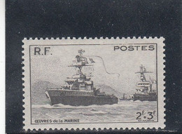 France - Année 1946 - Neuf** - N°YT 752** - Pour Les Oeuvres De La Marine - Ungebraucht