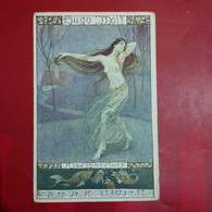 ILLUSTRATEUR HUGO WOLF FEMME NU B.K.W.I - 1900-1949