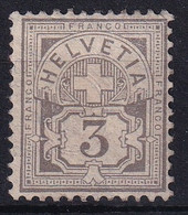 59A / Michel 51X Breites Kontrollzeichen - Ungebraucht/* - Unused Stamps