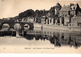 ++  LAVAL ++              * LA MAYENNE  LE CHATEAU ET LE PONT VIEUX * - Laval