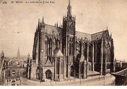 ++ METZ  ++              *LA CATHEDRALE  (COTE  EST ) * - Metz