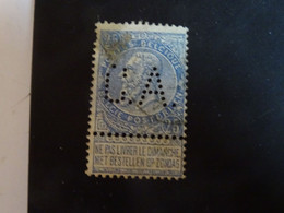 Perforé Classique  BELGIQUE  C. A. - 1863-09