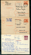 BERLIN - 7 Ganzsachen (1 X Doppelt) - Cartes Postales - Oblitérées