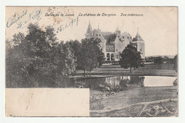 Vallée De La Lesse -Ciergnon Houyet - Le Chateai De Ciergnon - Vue Intérieure - Cpa 1907 - Houyet