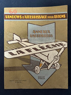 La Flèche Frères 69 Rue Réaumur Paris * Aviation * Brochure Publicitaire Ancienne Illustrée 12pages * Avions Matériel - Otros & Sin Clasificación