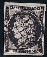 France N°3a - Oblitéré - TB - 1849-1850 Ceres