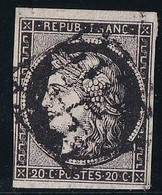 France N°3a - Oblitéré - TB - 1849-1850 Cérès