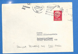 Saar 1958 Lettre De Dusseldorf (G12247) - Lettres & Documents