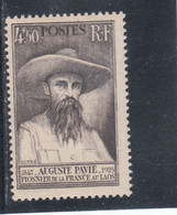 France - Année 1947 - Neuf** - N°YT 784**  - Auguste Pavie - Unused Stamps