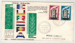 Europa // 1956 // Pays-Bas, Lettre 1er Jour - 1956