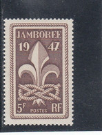 France - Année 1947 - Neuf** - N°YT 787**  -  Emblème Scout - Ongebruikt
