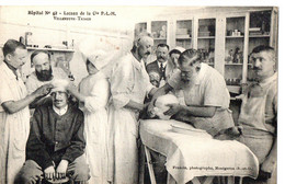 14/18 . HOPITAL N° 42 . LOCAUX P.L.M  VILLENEUSE TRIAGE P.L.M - Santé