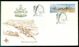 South Africa 1978 FDC Walvisbaai/Bay Mi 537 Open Cover With Flyer - FDC