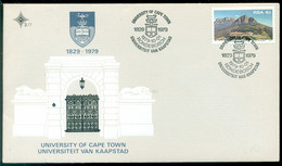 South Africa 1979 FDC 150 Year University Of Tapetown Mi 561A Open Cover With Flyer - FDC