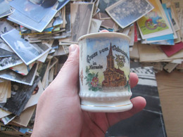 Gruss Vom Calvarienberg In Hernals An Old Porcelain Cup - Andere & Zonder Classificatie