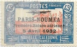 TIMBRES  NOUVELLE CALEDONIE POSTE AERIENNE AN 1933 TIMBRE N 14/22/23/26  OBLITERES ET NEUF AVEC CHARNIERE - Oblitérés