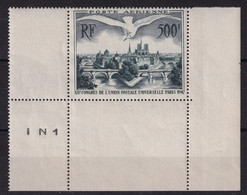 France Poste Aérienne N°20 - Neuf ** Sans Charnière - TB - 1927-1959 Postfris