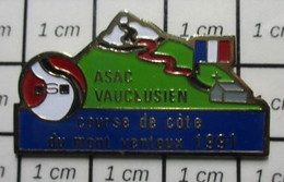 512G1 Pin's Pins / Beau Et Rare / SPORTS / AUTOMOBILE RALLYE ASAC VAUCLUSIEN MONT VENTOUX 1991 COURSE DE COTES - Automovilismo - F1