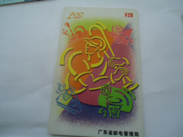 CHINA  USED   PHONECARDS  MAGNETIC PAINTING MODERN - Malerei