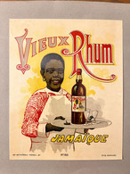 Vieux RHUM Jamaïque * étiquette Ancienne Circa 1880/1920 * Alcool Rhum * Publicitaire Pub Publicité - Advertising