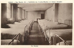 Themes Div-ref MM710-santé -lille -nord -131 Rue Royale-institution Des Sourdes Muettes - Jeunes Aveugles -aveugle-sourd - Santé