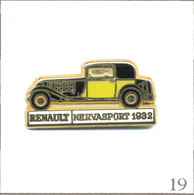 Pin's Automobile - Renault / Modèle Nervasport De 1932. Estampillé Cef. Zamac. T888-19 - Renault