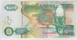 Zambia, Banconota 20 Kwacha 1992 - Zambie