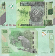 CONGO D.R. 2020 1000 Francs 2020 P 101 C UNC - República Democrática Del Congo & Zaire