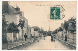 CPA - COUR-CHEVERNY (Loir Et Cher) - Boulevard Munier - Cheverny