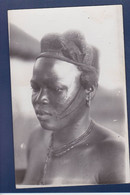 CPA Tatouage Scarification Carte Photo Non Circulé Afrique Noire - Non Classificati