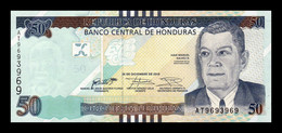 Honduras 50 Lempiras 2016 Pick 104a Capicua SC UNC - Honduras