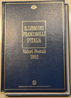 ITALIA 1992 - Libro Dei Francobolli Anno 1992           (g9010) - Cuadernillos