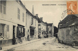 - Yonne -ref-A647- Coulanges La Vineuse - Grande Rue - - Coulanges La Vineuse