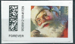 VEREINIGTE STAATEN ETATS UNIS USA 2018 SANTACLAUS F STAMP ON PAPER - Gebruikt