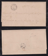 Brazil Brasil 1886 S.P. Official Cover LAGE X SAO JOAO DEL REY Via RIO - Lettres & Documents