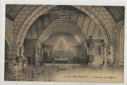 Plozévet (29) : L'intérieur De église En 1938 PF. - Plozevet