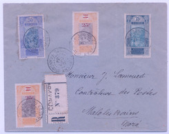 GUINEE, 92+96 +99X2 (Provisoire), Ob. Conakry S/ Rec. Po France, TTB - Lettres & Documents