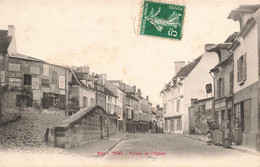 CPA Triel - Perron De L'eglise - Animé - Triel Sur Seine