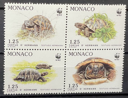 MONACO   - MNH** - 1991 - # 2046/2049 - Blocs