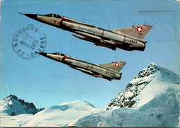 (1 N 43) Swizerland (posted In To France 1973 And RTS) - MIRAGE III-S (military Aircraft) - Matériel