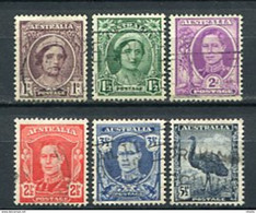 LOTE 1526  ///  (C038) AUSTRALIA    YVERT Nº: 163/8 - Used Stamps