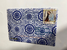 (1 N 44) Letter Posted From Italy To Australia (during COVID-19 Pandemic) Religious Stamp - 2021-...: Marcophilia