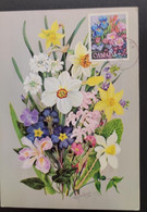 O) CANADA, FLOWERS, MAXIMUM CARD XF - Cartoline Maximum