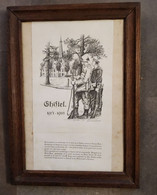 Tekening Gistel 1914-1918 Door Germain Bonte - Dessins