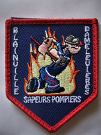 ECUSSON DES SAPEURS POMPIERS DE DAMELEVIERES 54 NEUF SCRATCH AU DOS - Pompieri