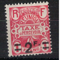 REUNION        N°  YVERT  TAXE 14  NEUF AVEC CHARNIERES      ( CHARN   01/ 16 ) - Timbres-taxe